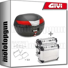 GIVI CASE V40N + SIDE-CASES TREKKER OUTBACK OBKN37A HONDA CB 500 X 2017 17