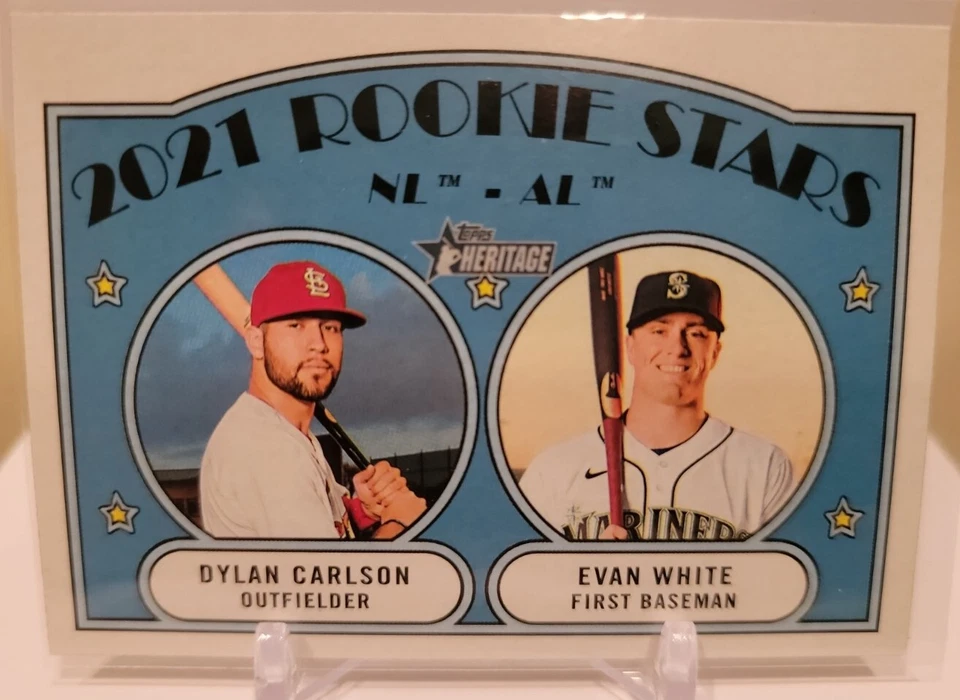 2021 Topps Heritage Number - #201 - 400 Base - You Pick/Choose - Image 3 of 3