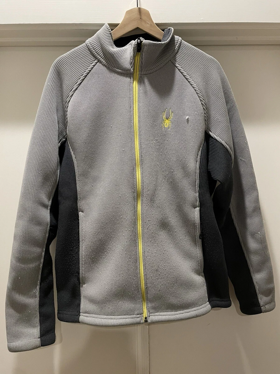 Grey spyder hotsell jacket