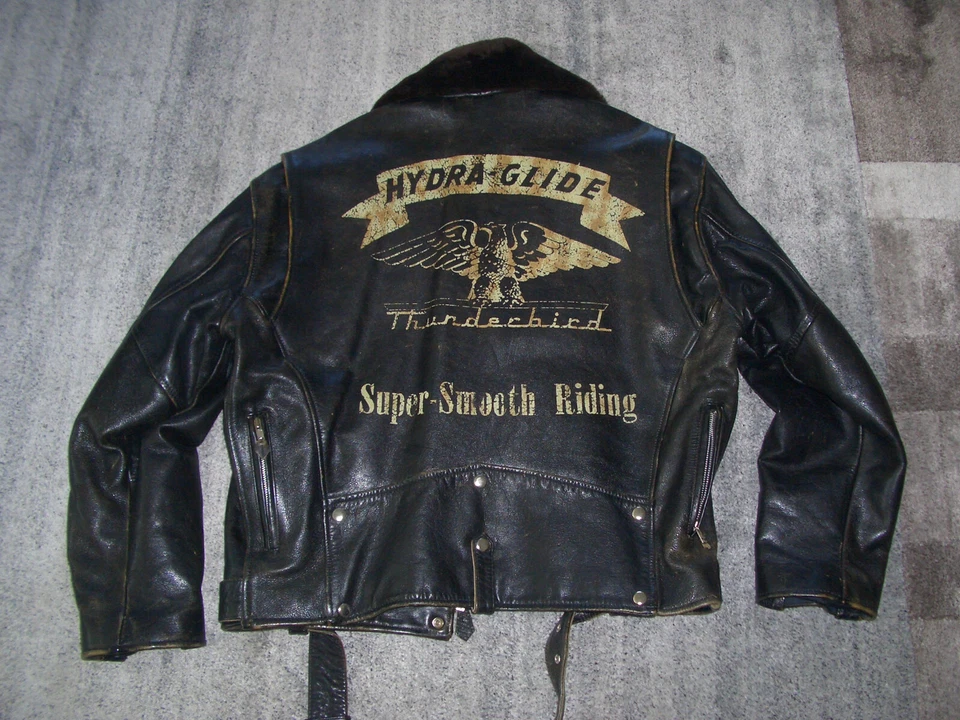 Lederjacke Cabrio Oldtimer Fahrer XXL Vintage VK kostenfrei evtl Preisvorschlag - Bild 4 von 4