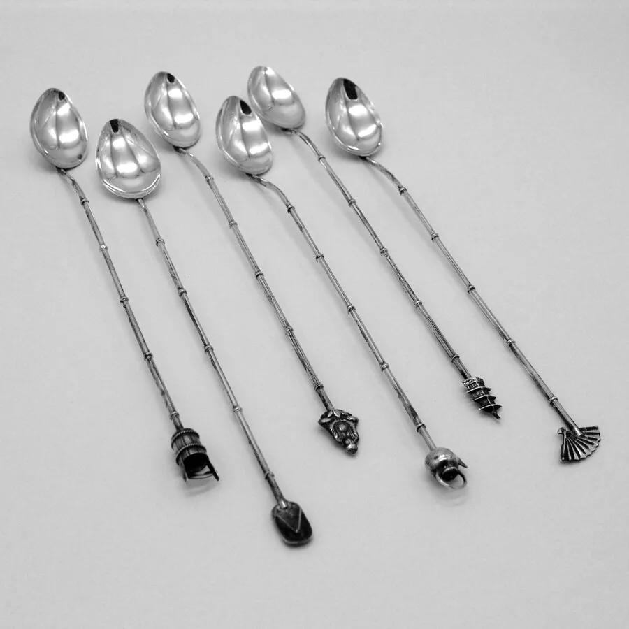 Sterling silver iced tea spoons clearance
