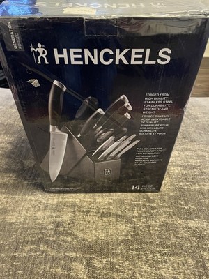 ZWILLING HENCKELS Forged Generation 14 Piece Knife Block Set NEW/ SEALED