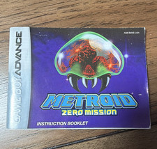 Nintendo Metroid Zero Mission Original Manual...