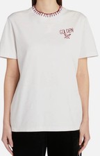 Golden Goose Kids Girl's White Journey Embroidered T-Shirt Size 4