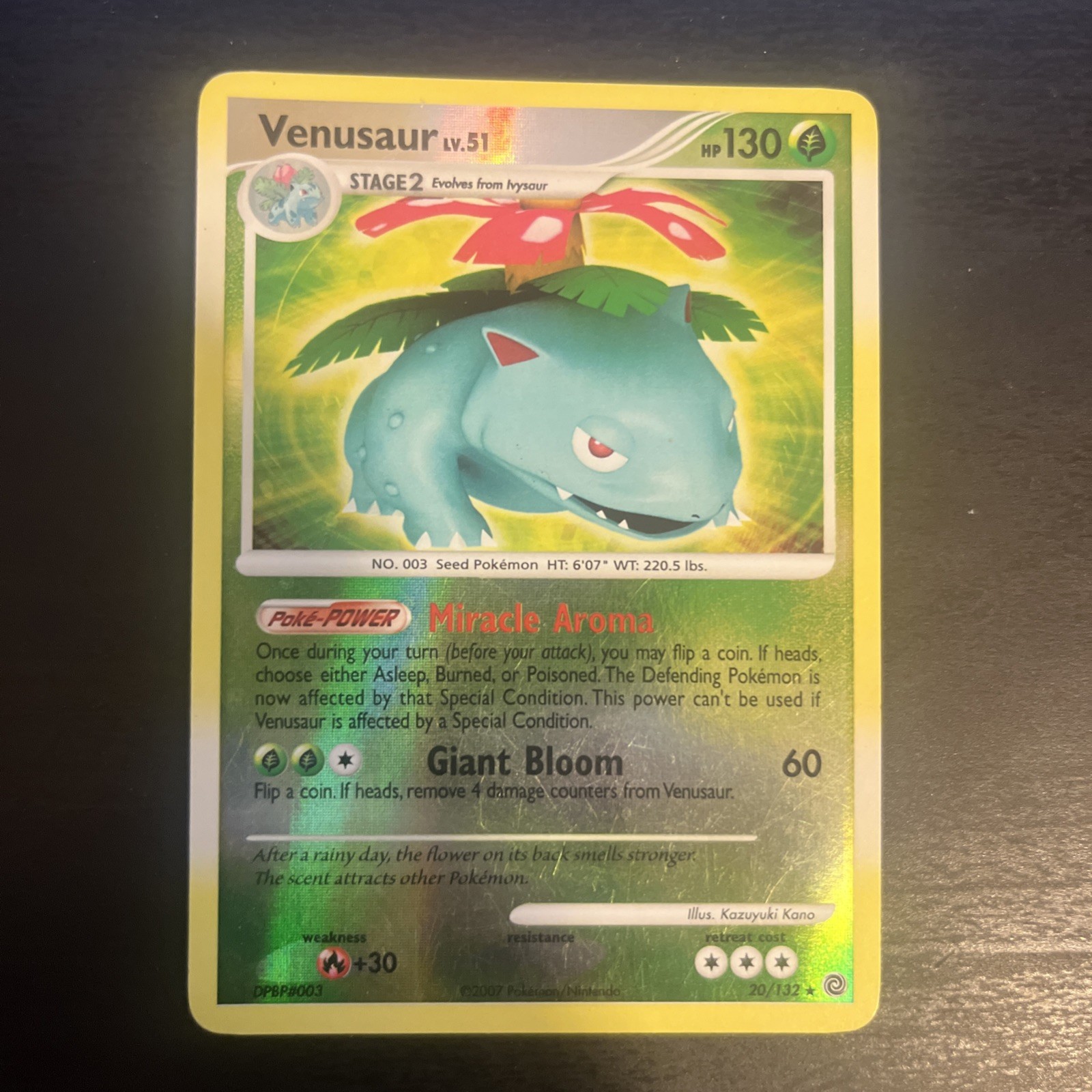 Venusaur 20/132 Secret Wonders Reverse Holo - LP