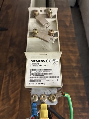Siemens Simodrive LT-Modul INT. 8A 6SN1 123-1AA00-0HA1 Version A - USA Ship