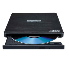 Hitachi-LG Storage Portable External 6X Ultra HD 4K Blu-ray Burner BP60NB10