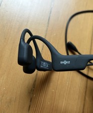 Shokz OpenRun S803 Bone Conduction Bluetooth Headphones  Charger