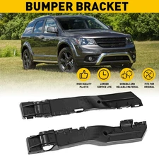Bumper Bracket Pair Set For 2009-2018 Dodge Journey Front Right & Left Side
