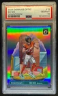 2024 Donruss Optic Bo Nix Downtown! RC Rookie SSP #19 Broncos PSA 10