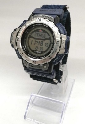Casio PRT-35 Pro Trek Quartz Resin Case Mineral Crystal 10BAR Nylon Strap NB/NA