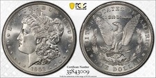 1903 P Morgan Silver Dollar PCGS MS66+ CAC White