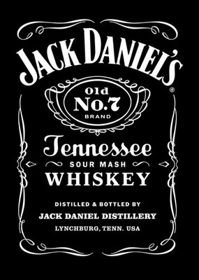 jack daniels essbarer Tortenaufleger Größe A5