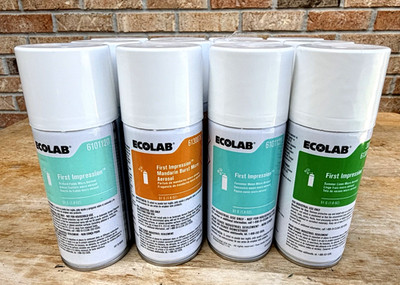 (12) Ecolab Micro Aerosol Variety First Impression 6130076 6101120 6130078
