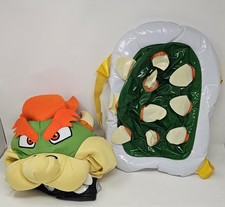 Adult Bowser Costume w/Shell & Spikes Super Mario Bros Villain Cosplay Halloween
