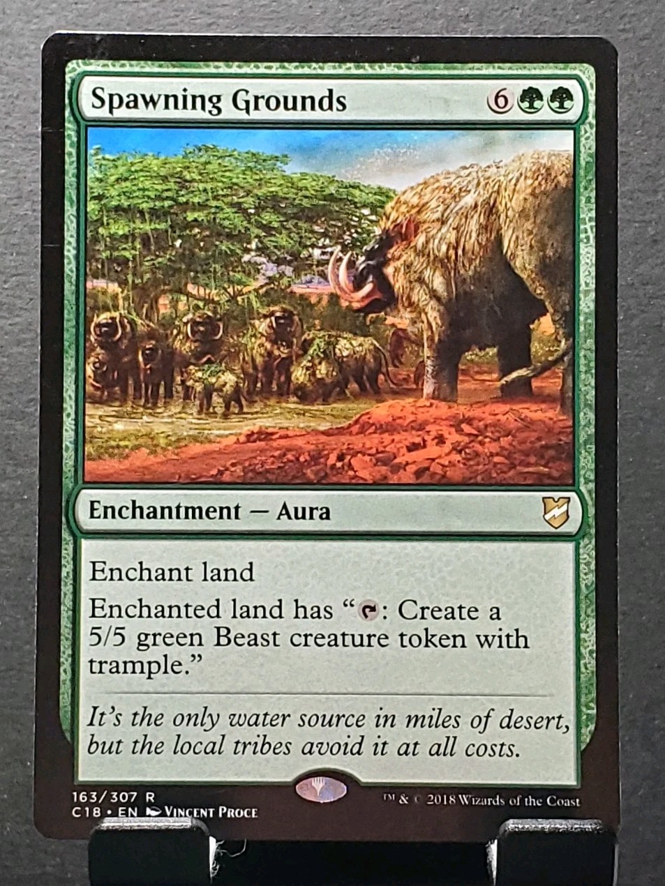 MTG 163/307 SPAWNING GROUNDS Commander 2018 Rare card⚔️LP