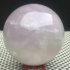 1.16LB Natural fluorite ball quartz crystal Sphere Reiki energy healing