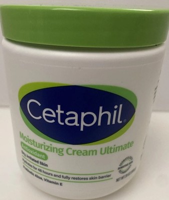 Cetaphil Moisturizing Cream Ultimate 20 oz Dry Skin W/ Antioxidants NO SEAL