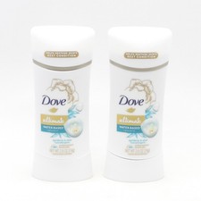 Dove Antiperspirant Water-Based Glycerin 2.6oz / 74g Gardenia  Aloe Pack of 2