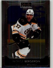 2021-22 O-Pee-Chee Platinum Patrice Bergeron #191 Boston Bruins