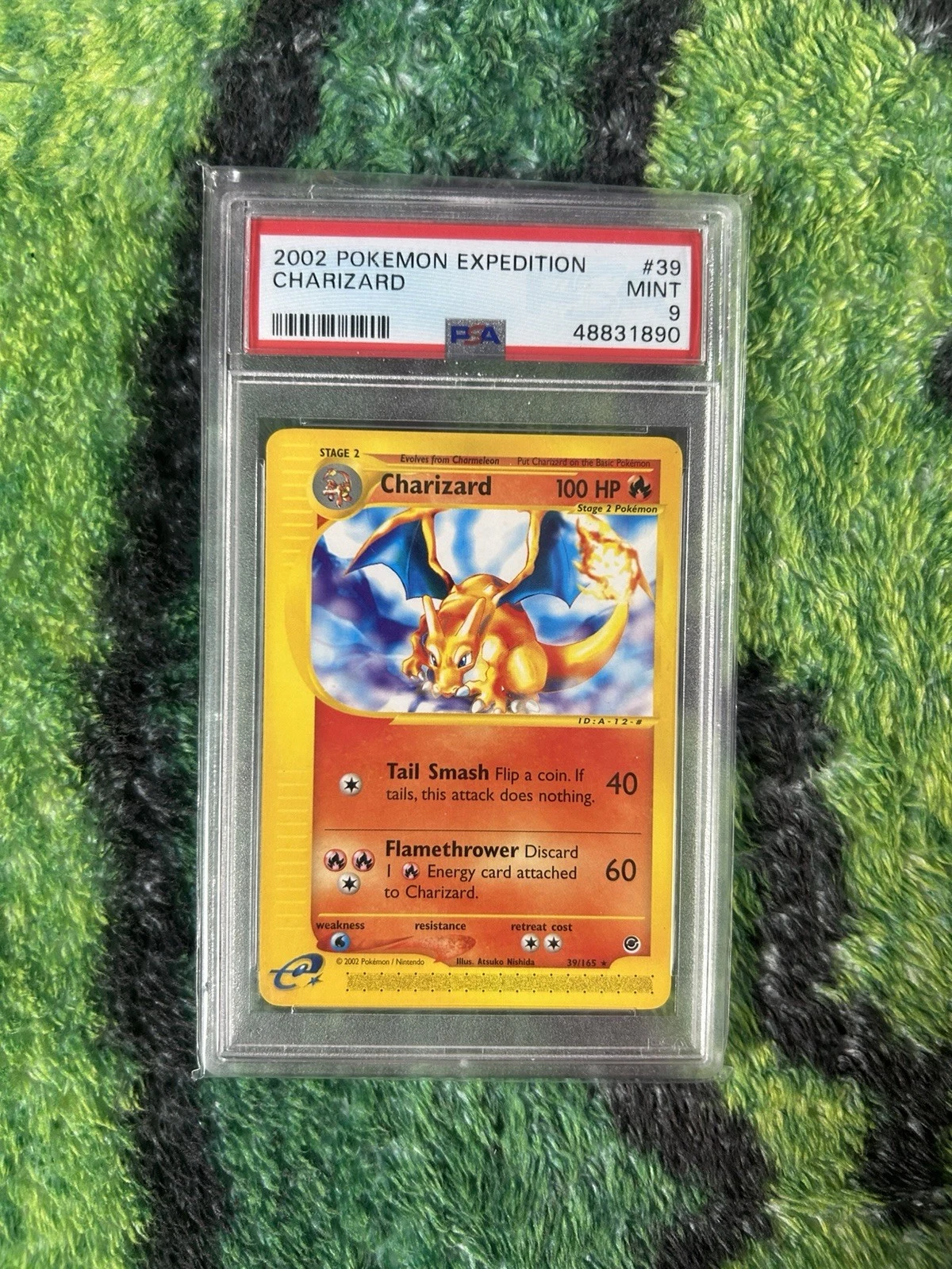 2002 POKEMON EXPEDITION #39 CHARIZARD PSA 9