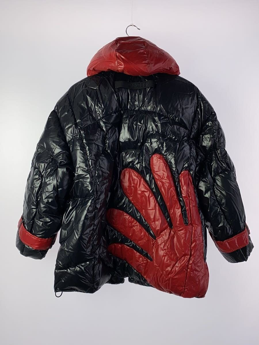 MONCLER / ダウンジャケット/L/ナイロン/BLK/G20961A00014 68950/汚れ有 MONCLER Black Nylon Down Jacket G20961A00014 68950 w/ Stains | eBay