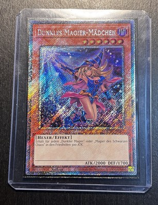 Yu-Gi-Oh! Dunkles Magier Mädchen RA04 Platinum Secret Rare Near Mint 1st