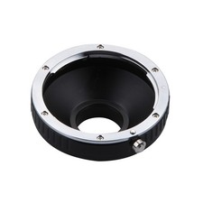 Aluminium Alloy 1 x Lens Mount Adapter Black for Canon EF EFS Lens Accessories