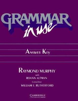 Grammar in Use Answer key: Reference and Practice for Intermediate Studen - GOOD