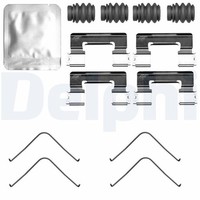 Delphi ZubehöRsatz, Scheibenbremsbelag LX0821 FüR Volvo