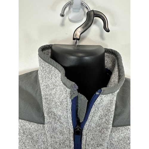 Vineyard Vines Boys Heavy Fleece Sweater Grey Heather Size Large 16 Preppy - Picture 12 of 13