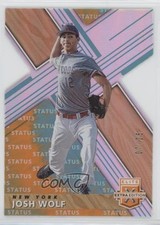 2019 Panini Elite Extra Edition Status Tie-Dye Die-Cut 7/25 Josh Wolf #53 s3g