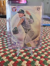 2025 Topps Pristine Jacob Wilson Pearlescent Refract Rookie Case Hit Athletics 