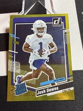 2023 Donruss NFL Gold /50 Josh Downs Rated Rookie Indianapolis Colts