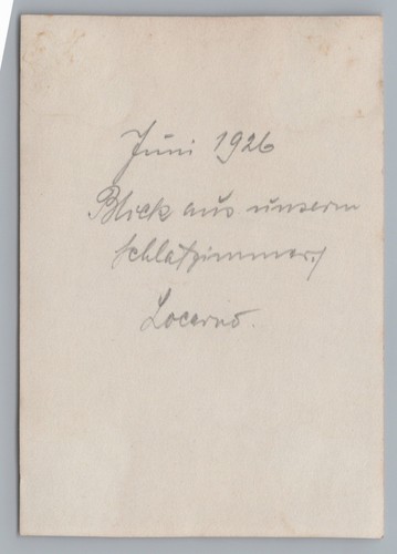 Locarno Schweiz 1929 - Stadtteil - Altes Foto 1920er - Picture 2 of 2