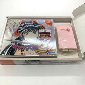 Dreamcast Sega Sakura Wars 2 First Limited Edition Purupuru Pack Attached Set