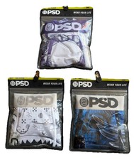 PSD 3 Pair Lot Premium Boxer Briefs Core Standard Men's Large