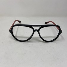 Ray-Ban RB4125-m F644/71 57-14-140 Black Red CATS 5000 Aviator OV00