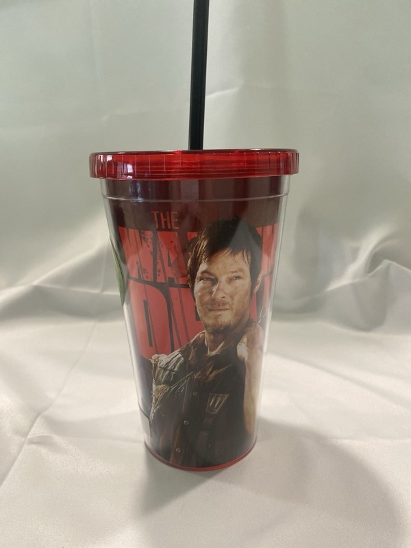 AMC The Walking Dead Rick Grimes 16oz Travel Coffee Tumbler Mug
