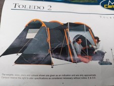Campus Toledo 2 Tent Black Man Person Touring
