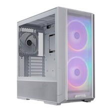 Lian Li LANCOOL 216, White, RGB, Mid Tower Chassis, Tempered Glass Window, 2x 16