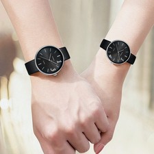 Fashionable Men And Women Couple Watches Trendy Waterproof  ShopDecimals