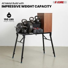 Heavy Duty Keyboard Stand   Table Style   Adjustable 25.5"  33.5" Height  28"  42