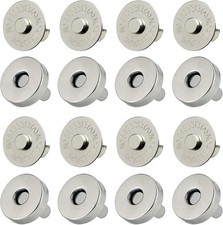 20 Set Magnetic Snaps, Purse Bag Fastener Cla...