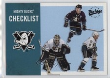 2000-01 Upper Deck Vintage Anaheim Ducks (Mighty Ducks of Anaheim) Team #11 1b9b