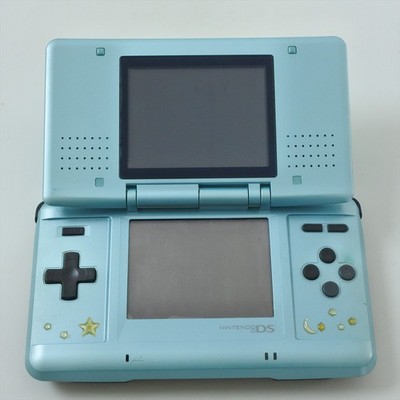 JUNK Nintendo DS Console Turquoise Blue NTR-001 NO Touch pen