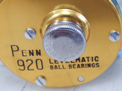 Penn 920 Levelmatic Ball Bearing Levelwind Trolling Bait Casting