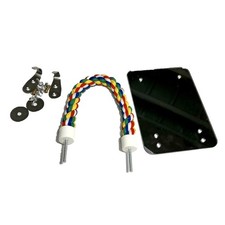 Exercise Perches Toy Bird Rope Small Parakeets Rope Stand Birds Cage