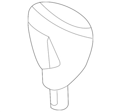 Genuine Volvo Automatic Transmission Shift Lever Knob 31437876