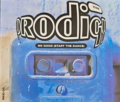 The Prodigy: No Good (Start The Dance) CD Maxi-Single 1994 Techno Electro EDM